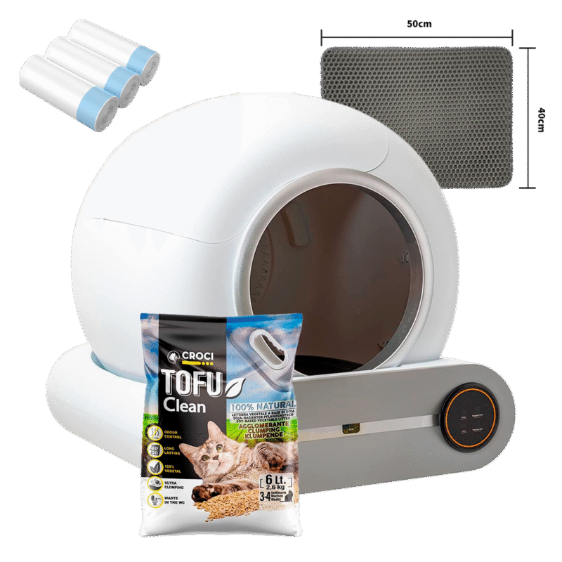 Isepuhastuva kassi liivakasti komplekt